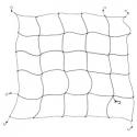 Elastic Web Plant Support 120x120cm - Elastique - SECRET JARDIN